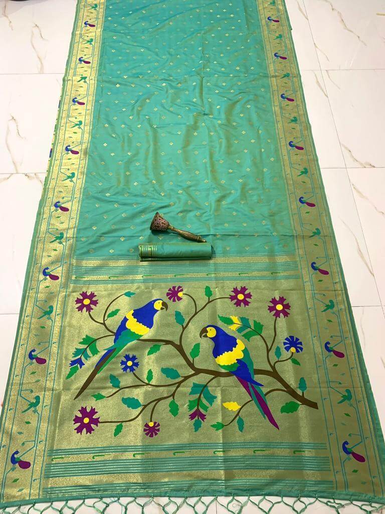 Pethani Silk Light Green